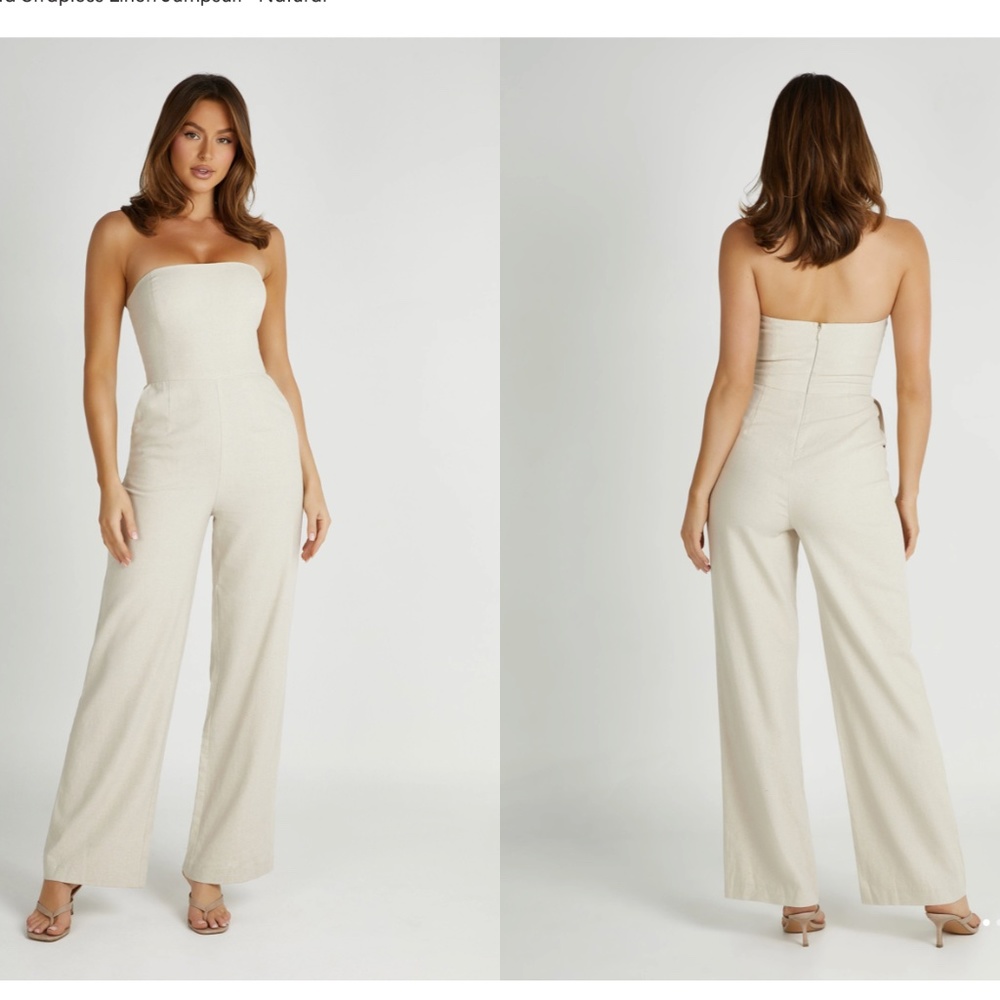 Meshki linen jumpsuit